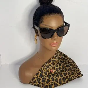 Versace | Accessories | New Versace Dark Brown Cat Eye  display picture 1